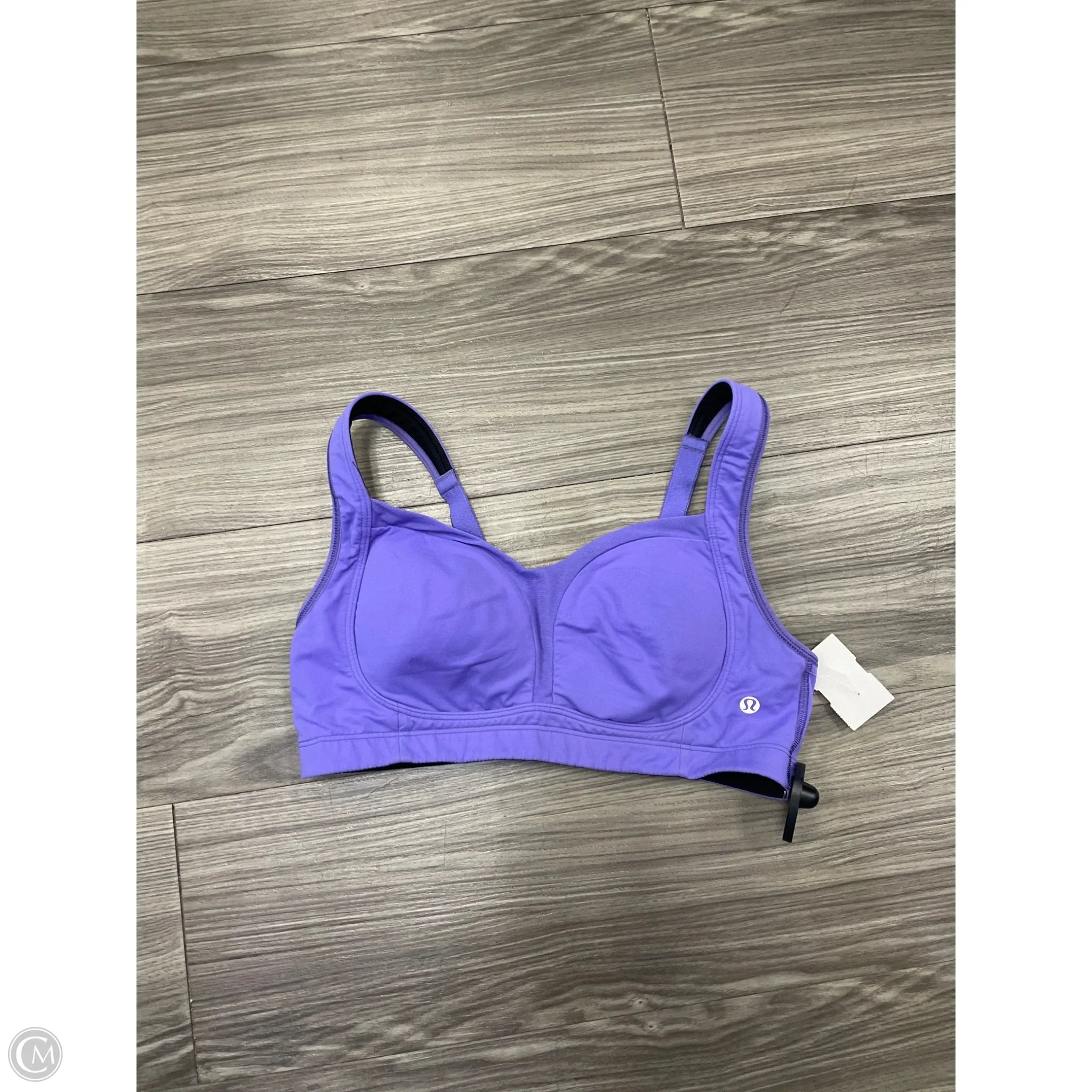 Lululemon Purple Athletic Sports Bra for Women Size 36C - High Support Workout, Running, Yoga & Gym Fitness Apparel