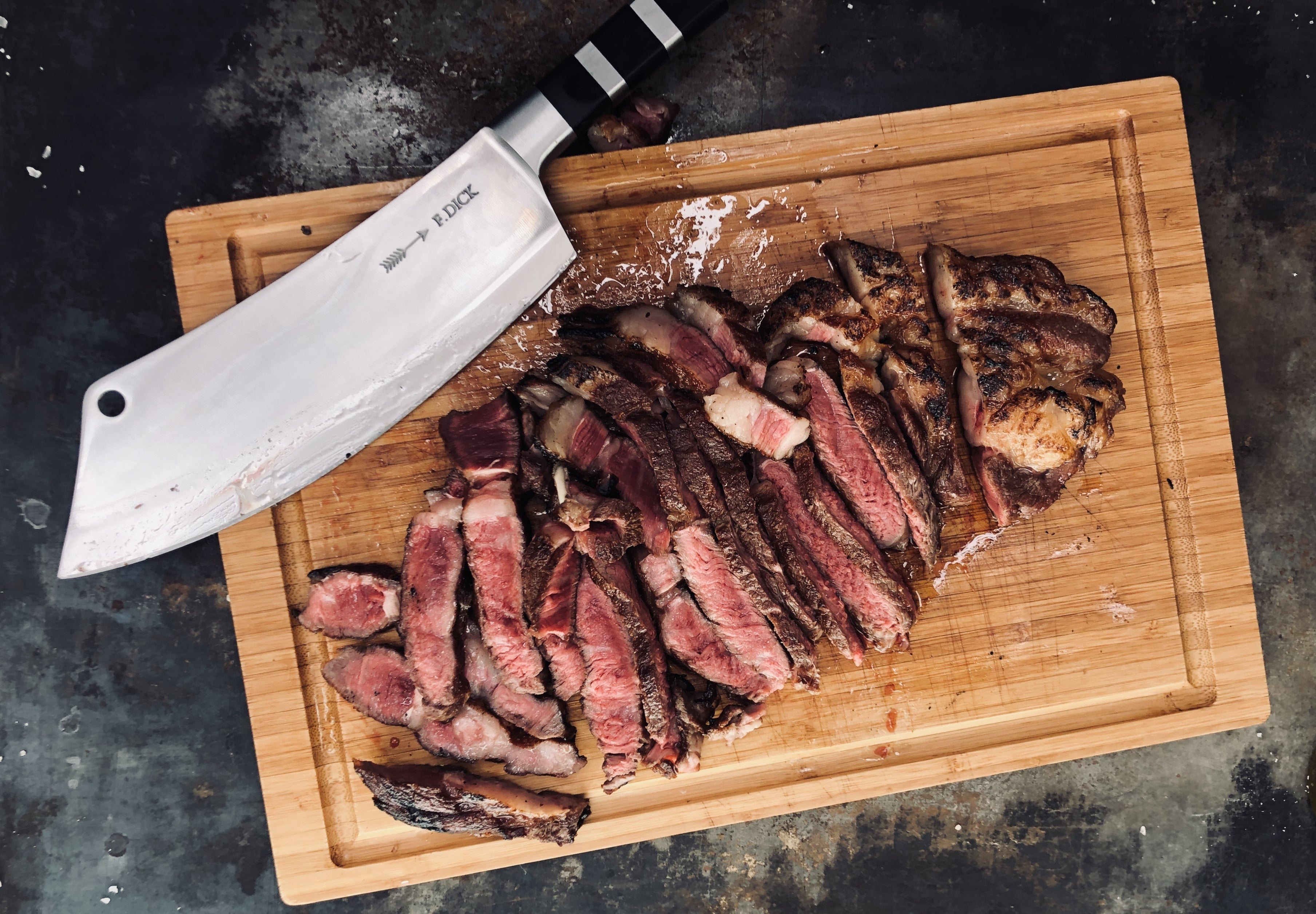 F. Dick 1905 9-Inch Ajax Professional Chef Knife - High Carbon Stainless Steel Kitchen Knife for Precise Chopping, Slicing & Dicing - Perfect for Chefs, Home Cooks & Culinary Enthusiasts