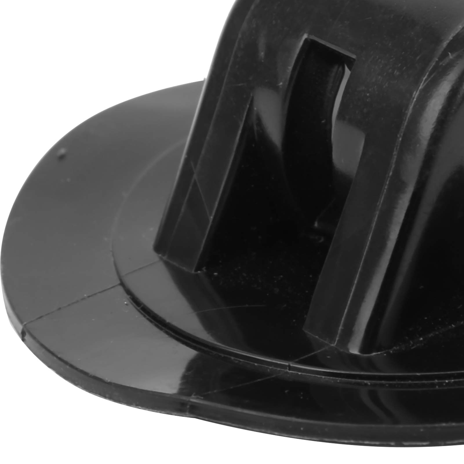 **Durable Black Kayak Fixed Bracket Buckle - 3in PVC Boat Motor Stand Holder (36pcs) for Inflatable Boats, Kayaks & Dinghies - Perfect for Marine, Fishing & Water Sports**
