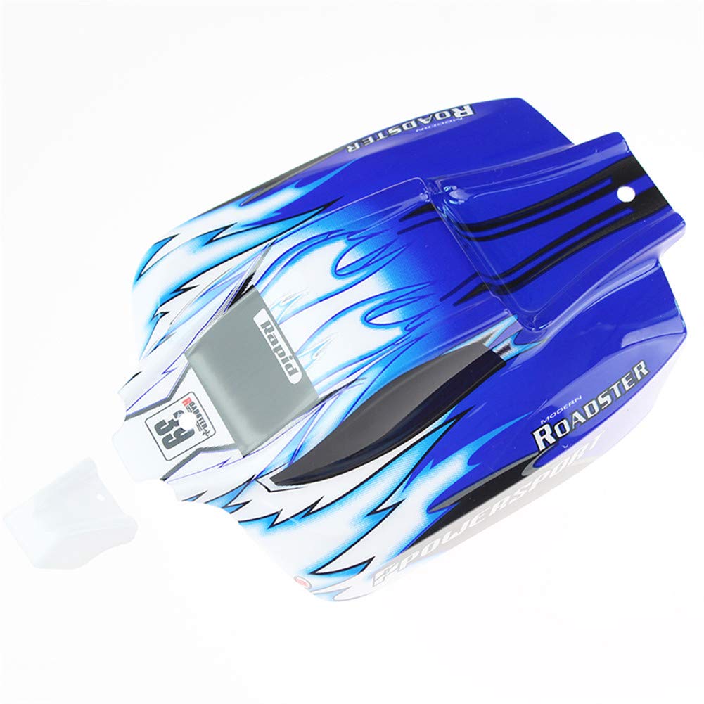 Aoile Wltoys A959 RC Car Spare Parts - Replacement Body Shell & Canopy (A959-08) in Blue - Compatible with Wltoys A959 RC Cars - Perfect for Off-Road Racing & DIY Repairs