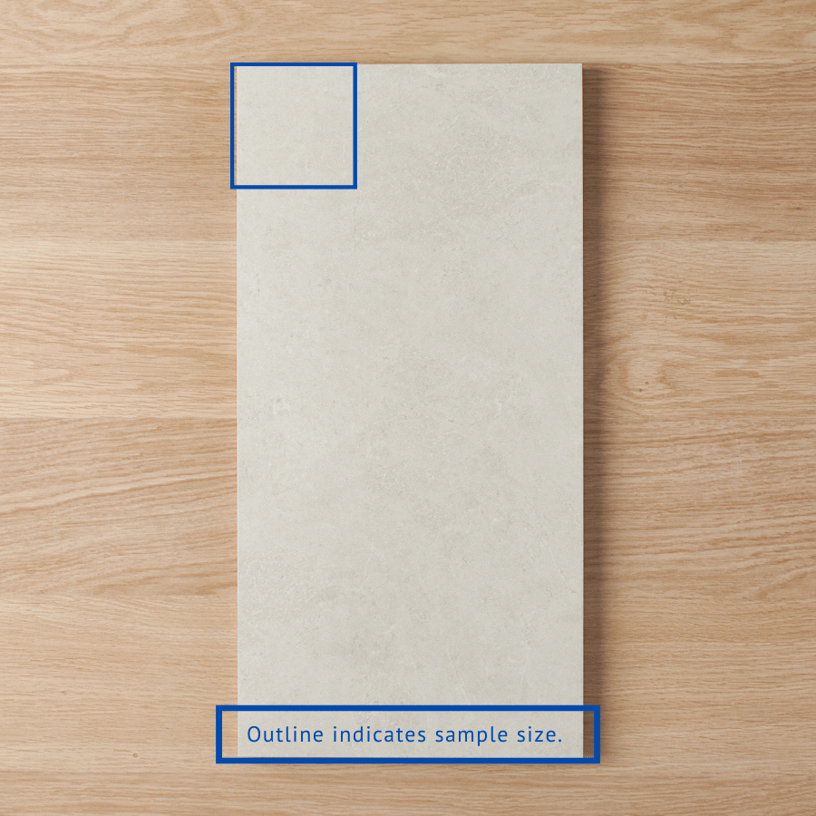 Sydney Matte White Stone Look Tile - Premium Porcelain Floor & Wall Tiles for Kitchen, Bathroom, and Living Room Decoration