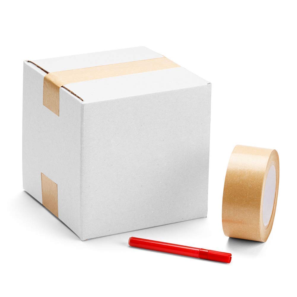 5x5x5 Small Shipping Boxes - White Packing Boxes for Ecommerce