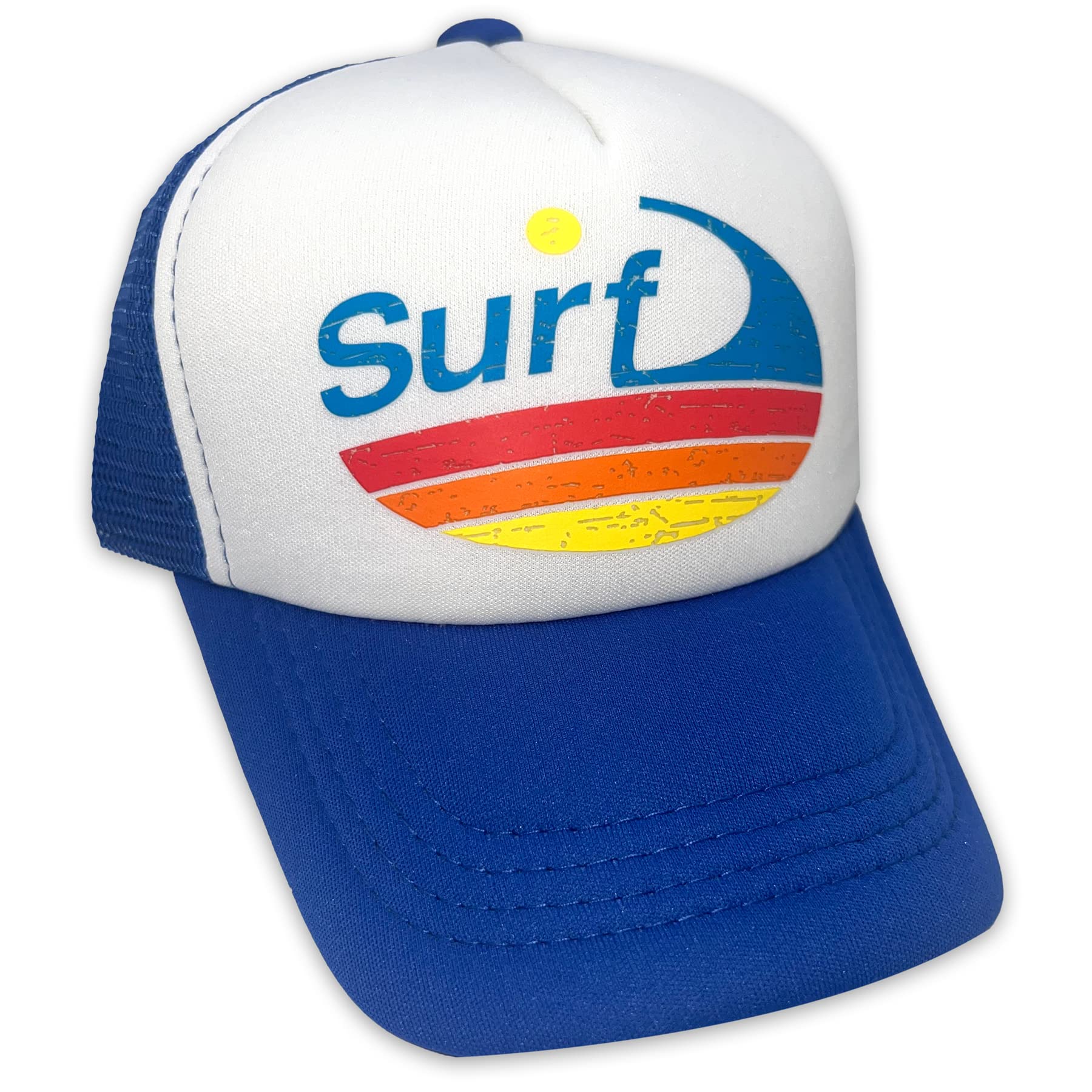 Baby Surf Hat Adjustable Snapback - Beach & Baseball Cap for Kids