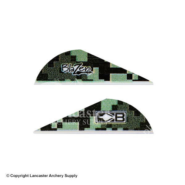 Bohning True Color Blazer Vanes - High Visibility Archery Fletching for Outdoor Hunting & Target Practice