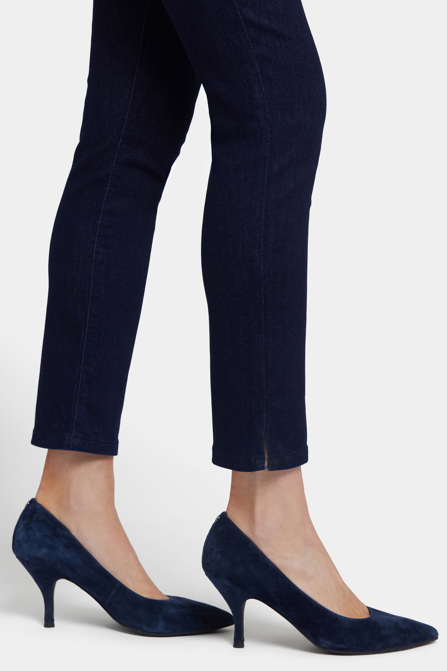 Alina Skinny Ankle Pull On Jeans for Women - Stretch Denim Pants with Rinse Wash | Perfect for Casual Wear, Office & Date Nights