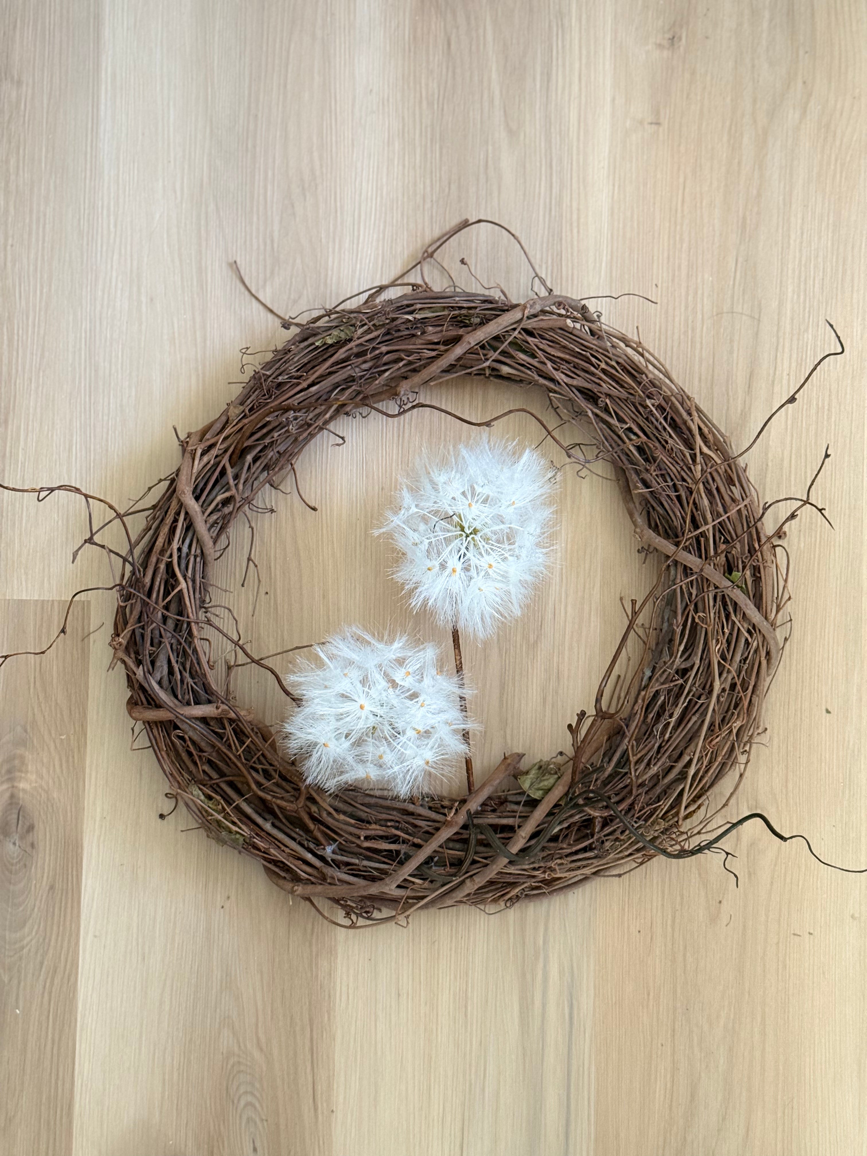 Windy Wreath - Elegant Floral Wreath for Home Decor, Front Door, and Seasonal Celebrations