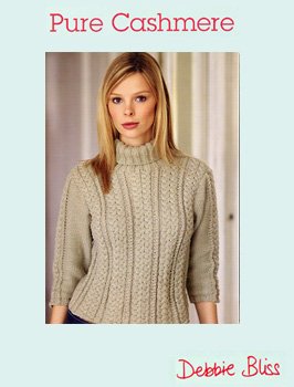 Debbie Bliss Pure Cashmere Knitting Patterns for Sweaters, Scarves & Hats - Luxury Handmade Knitting Projects for Women & Men