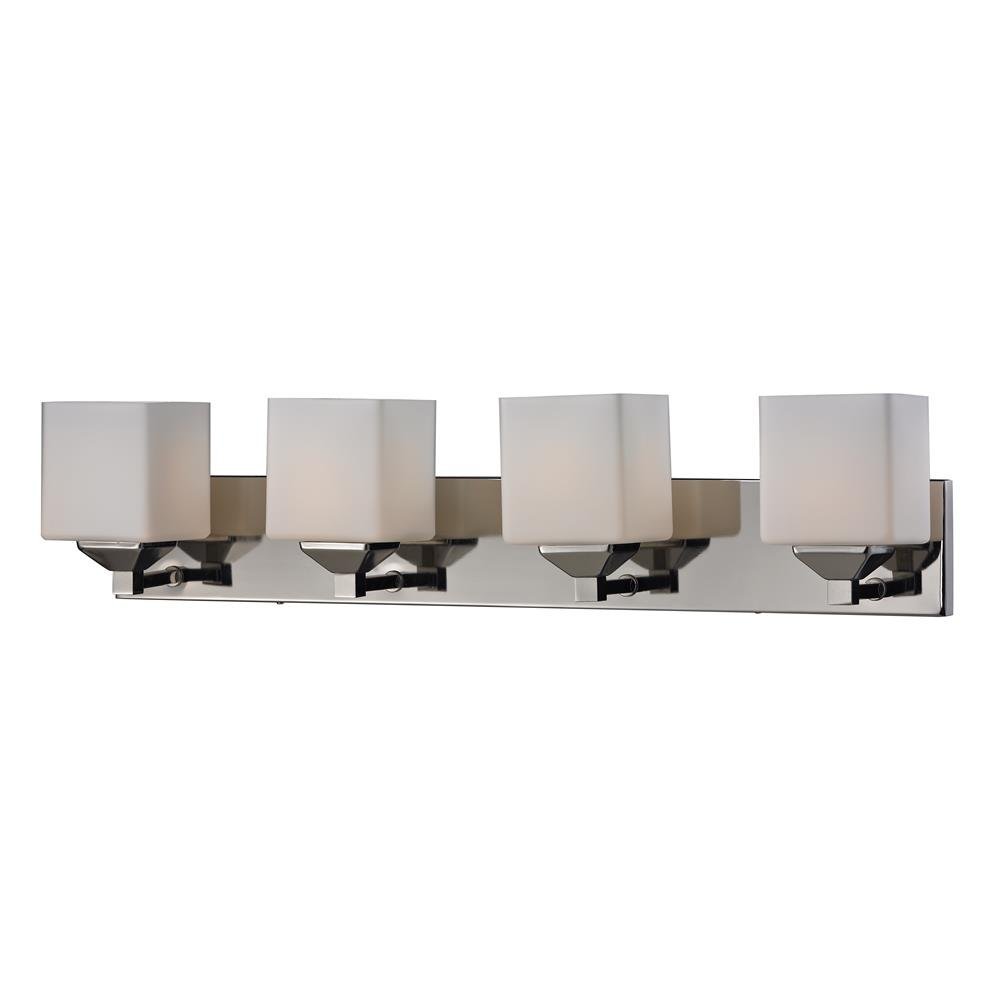 Z-Lite 2105-4V 4-Light Modern Bathroom Vanity Light Fixture - Perfect for Bathroom, Powder Room, and Dressing Room Lighting