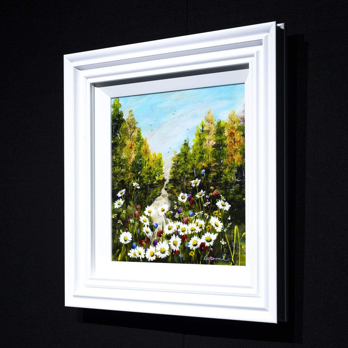 Original 'A Long Walk III' Painting - Handmade Artwork for Home & Office Decor | Perfect for Living Rooms, Bedrooms, and Gift Giving