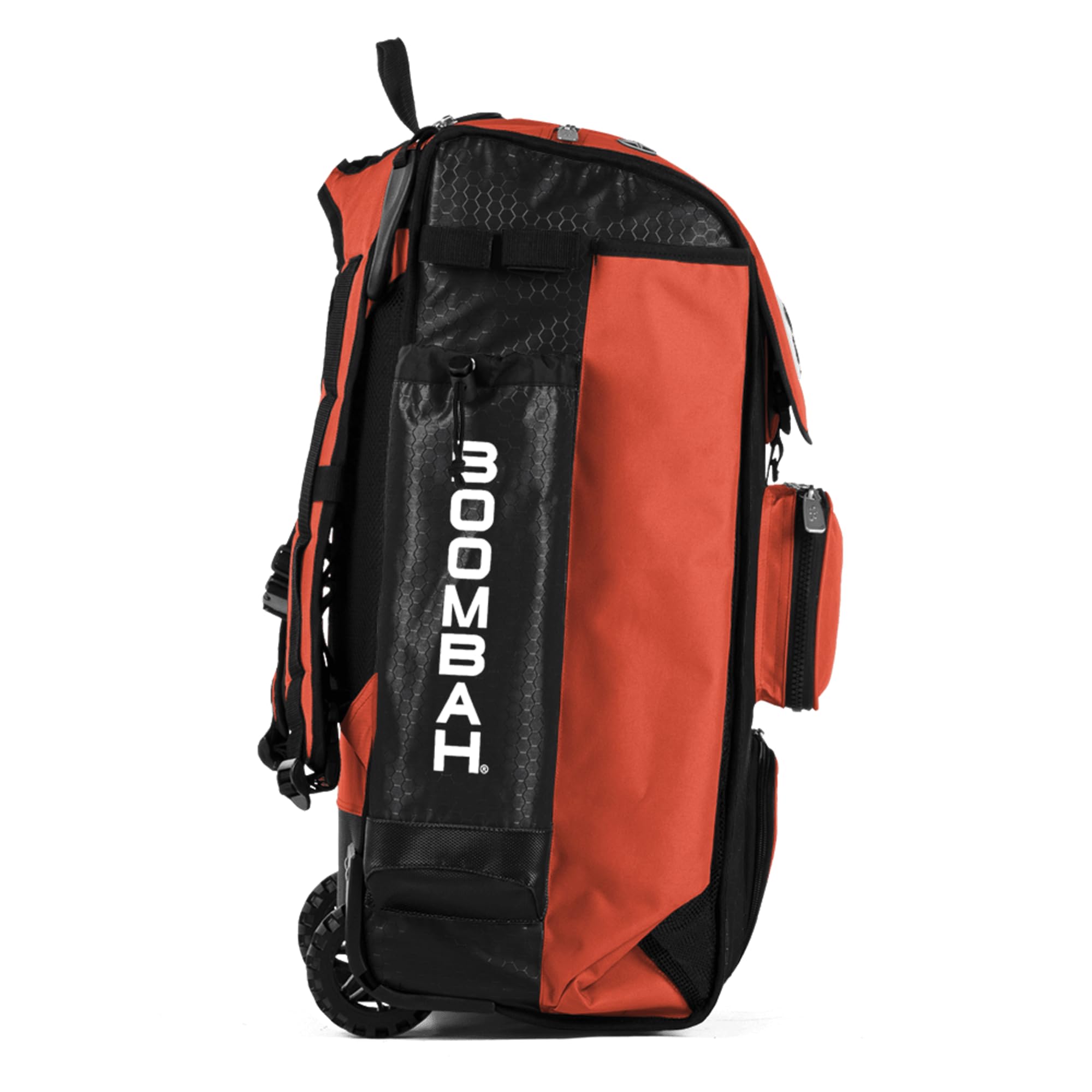 Boombah Catchers Superpack Hybrid Rolling Bat Bag - Wheeled & Backpack Baseball Equipment Bag with Multiple Color Options - Perfect for Baseball Players, Coaches & Travel Teams