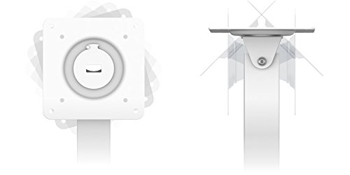 VidaMount White Enclosure with Rotating & Tilting Desk Mount - Compatible with iPad Pro 12.9