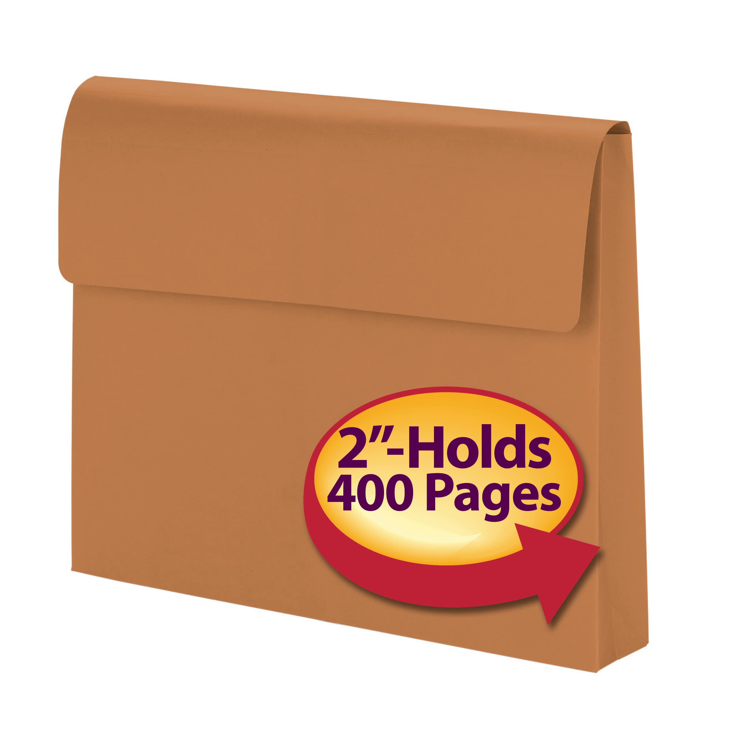 Smead Expanding File Wallet with Flap and Cord Closure - 2