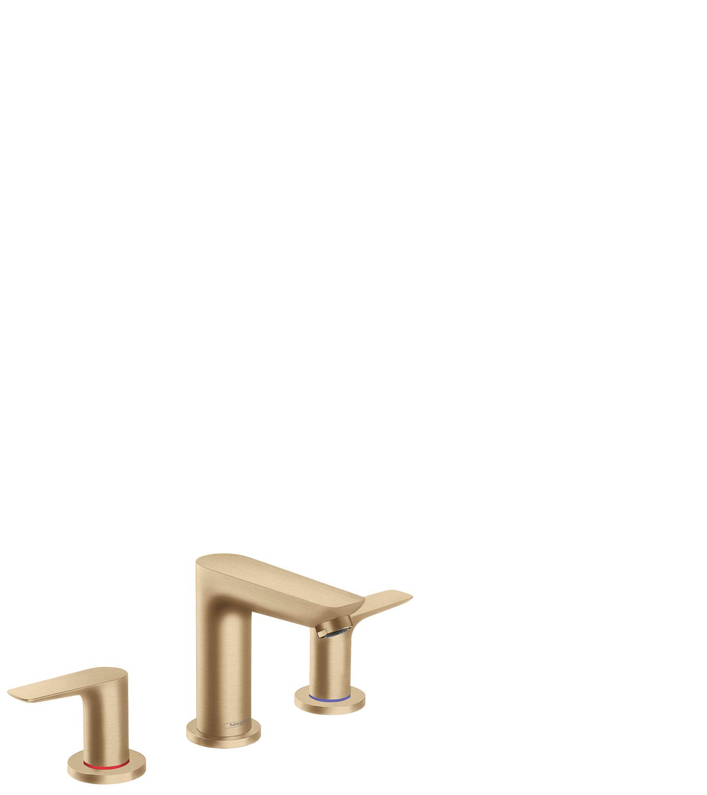 Hansgrohe Talis E Modern Install Easy Clean 2-Handle 3-Hole 5-inch Tall Sink Faucet in Brushed Bronze (Model 71733141) - Perfect for Bathroom Vanity, Powder Room, and Guest Bath Sink Installation