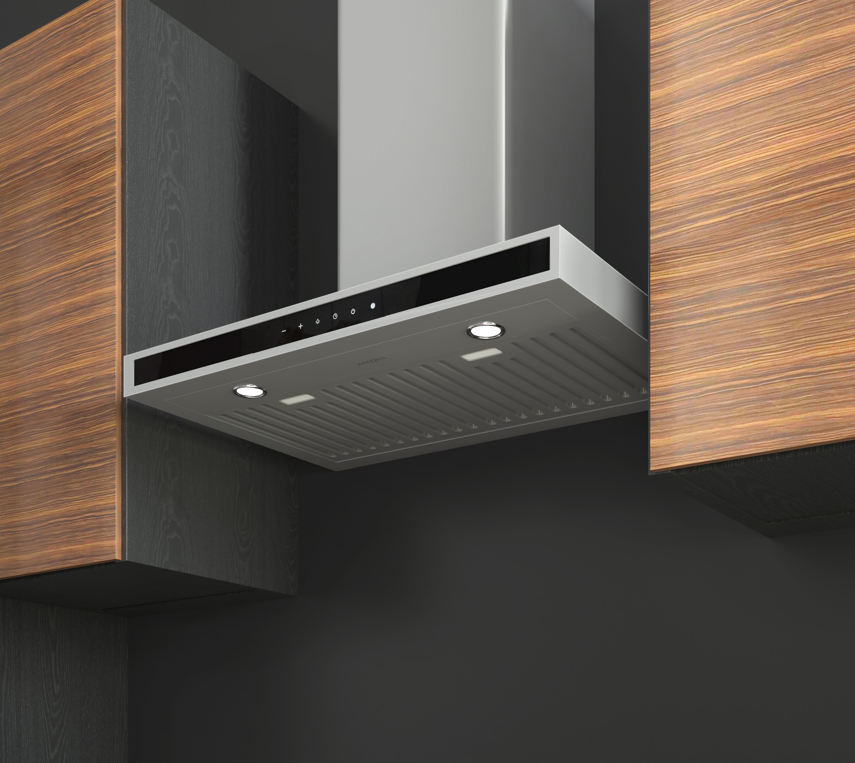 Stainless Steel 30 Inch Wall Mounted Range Hood with Night Light - WRC630 - Perfect for Modern Kitchens & Open Concept Homes