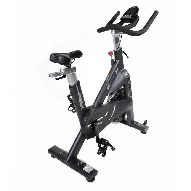 Peak Spin Bike OSP810 - Indoor Cycling Exercise Bike for Home Gym, Cardio Workout & Fitness Training - Perfect for Small Spaces & Apartment Workouts