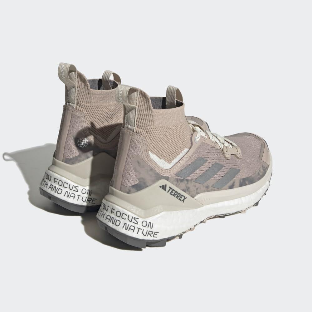 adidas Terrex + and Wander Free Hiker 2.0 Women's Hiking Shoes - Lightweight Waterproof Trail Running Shoes for Outdoor Adventures, Brown, Size 8 | Perfect for Hiking, Trekking & Mountain Climbing