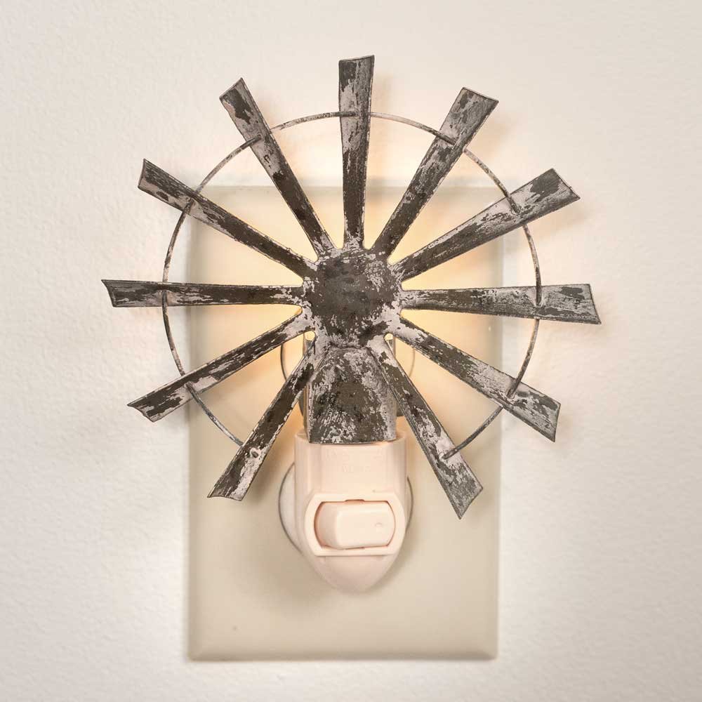 Windmill Night Light for Kids - Soft Glow LED Nursery Lamp, 3D Rotating Windmill Design, Perfect for Bedroom, Baby Room & Nursery Decor | Calming Night Light for Sleep & Relaxation