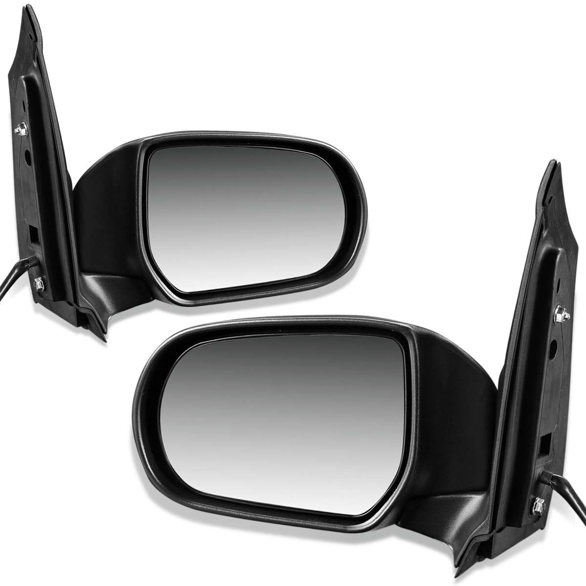 OE Style Heated Power Side View Door Mirror Replacement for 2000-2006 Mazda MPV - Left & Right Pair - Defrost & Adjustable for Winter Driving Safety