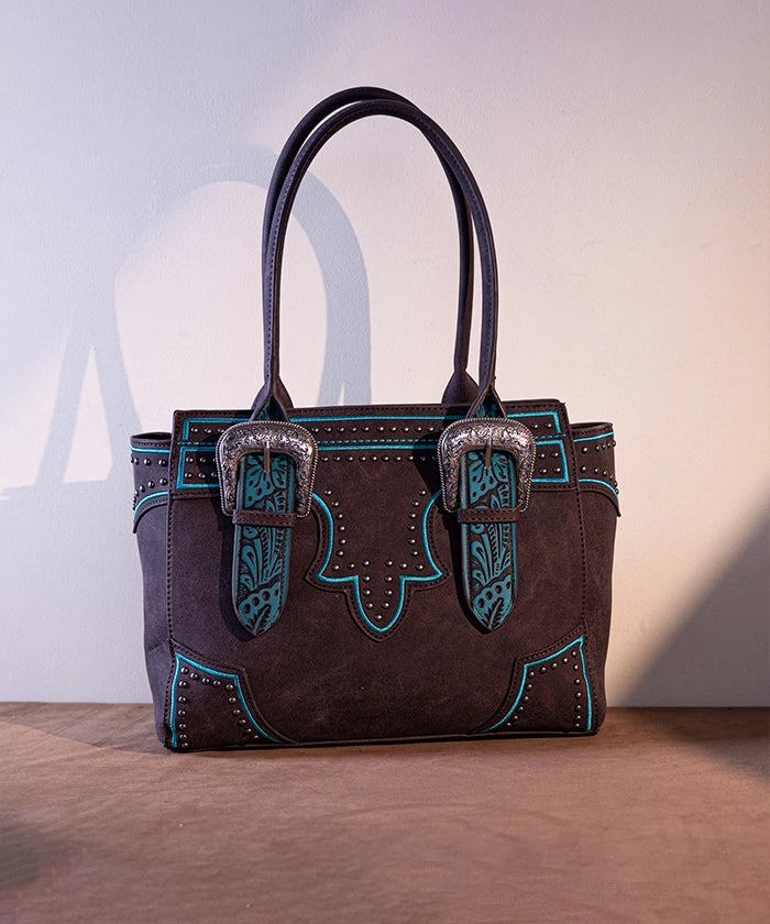 Montana West Concealed Carry Tote Bag for Women - Stylish CCW Purse with Hidden Gun Pocket - Perfect for Everyday Carry, Travel & Self Defense