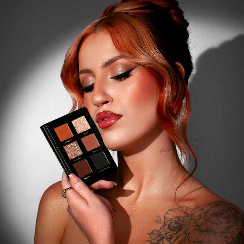 KASH Beauty Complete Eye Gift Set - Eyeshadow Palette, Eyeliner & Mascara Kit for Stunning Eye Makeup | Perfect for Parties, Weddings & Special Occasions