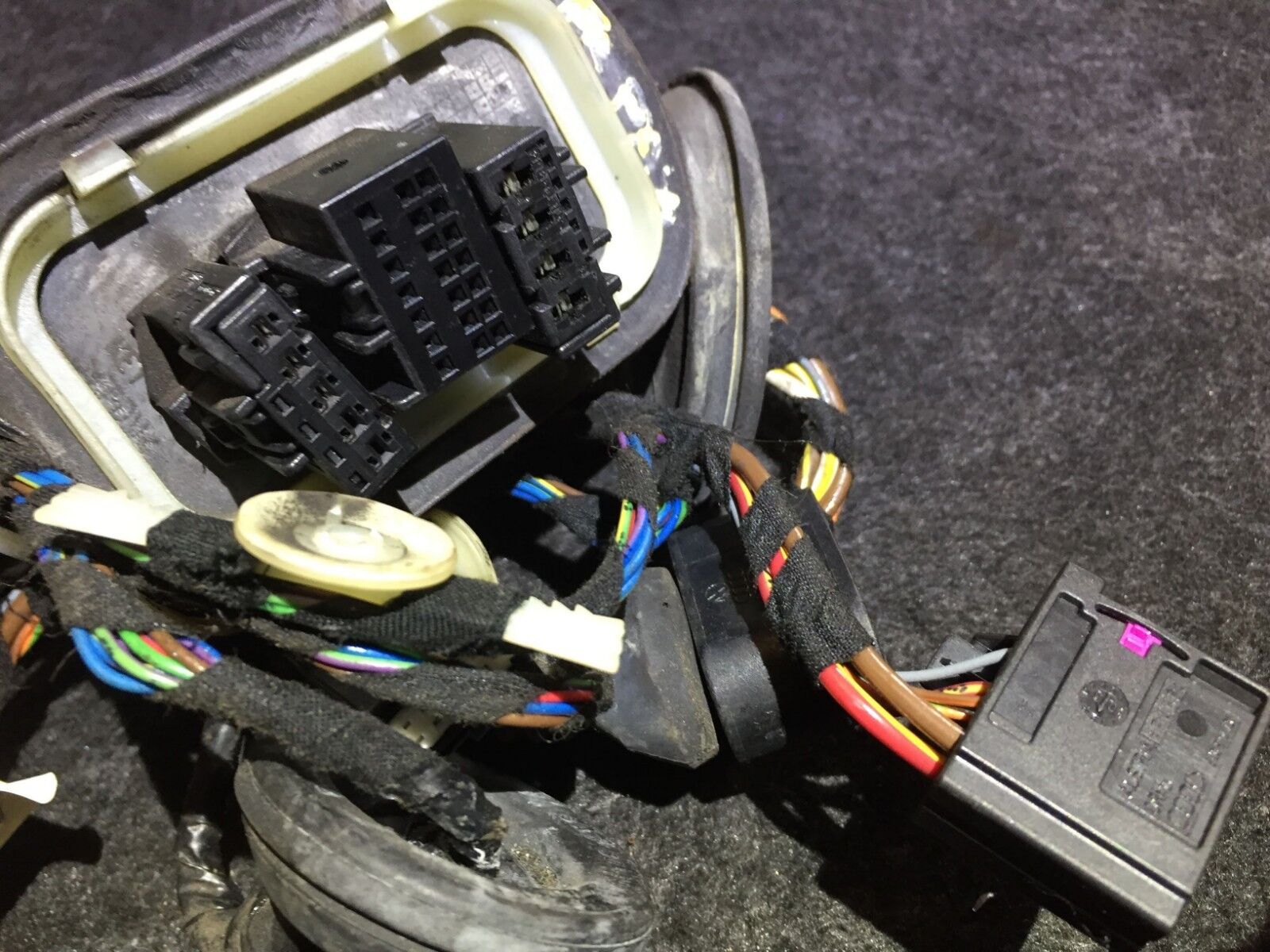 04 05 06 Porsche Cayenne Front Right Passenger Door Wire Harness 7L5971120 OEM - Perfect for Electrical Repairs & DIY Car Maintenance