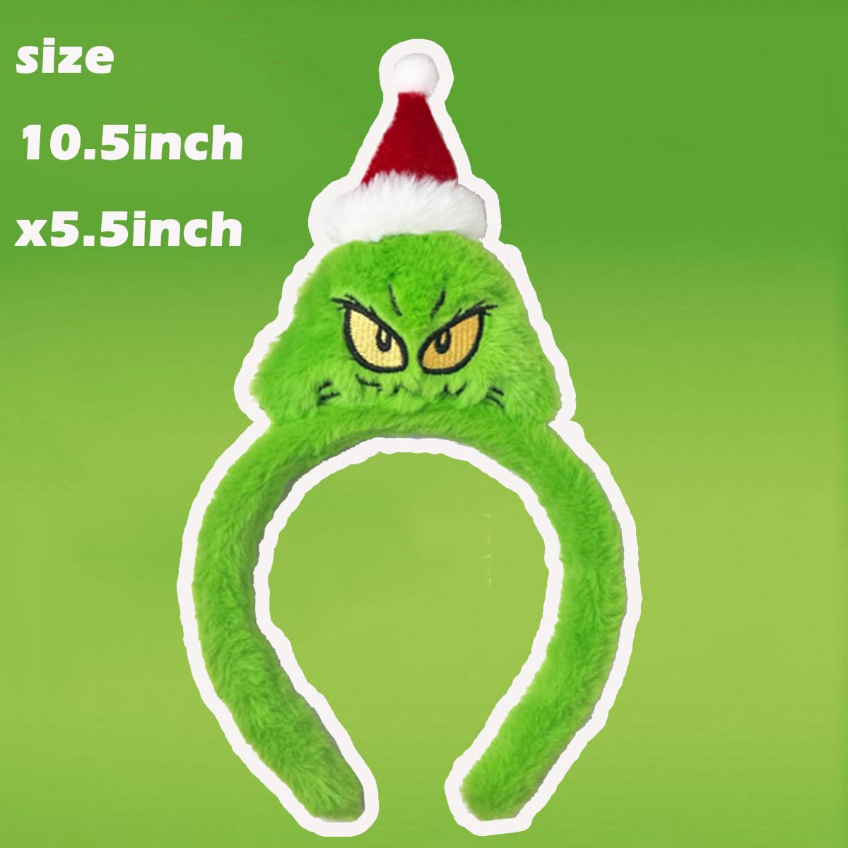 Green Monster Headband with Ears - Ogre Costume Accessory for Halloween Dress Up, Cosplay & Gifts | Perfect for Halloween Parties, Cosplay Events & Themed Costume Contests (Green Headband)