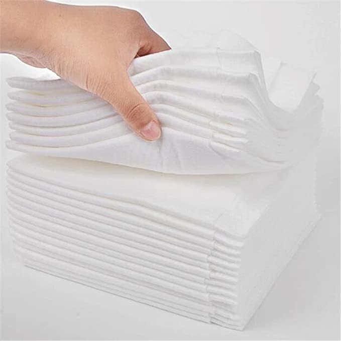 KYNA Disposable Non-Woven Spa & Beauty Towels - Ultra Absorbent Face & Body Cleansing Bath Towels (10-Pack) | Perfect for Facial Treatments, Massage Therapy & Home Spa Days