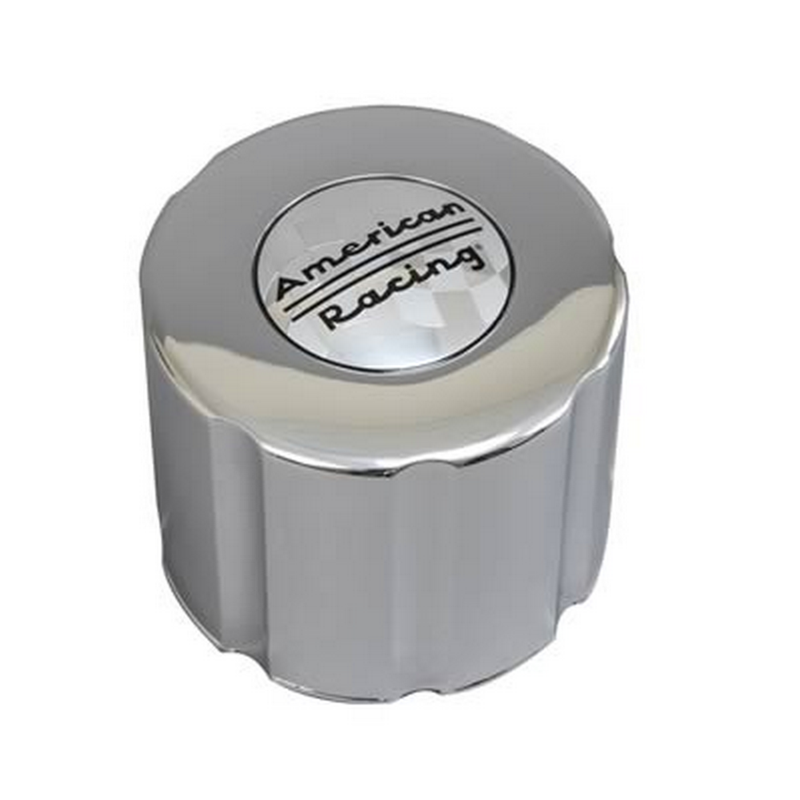 American Racing AR Cap Snap In Dually Rear Plastic Wheel Hub Cover - Durable Replacement for Truck & RV Wheels - Perfect for Off-Road, Towing & Heavy-Duty Vehicles