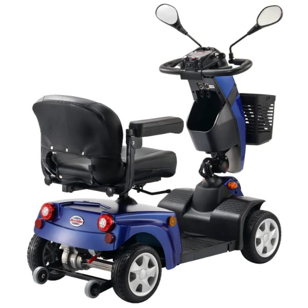 FreeRider USA FR1 City 4 Wheel Mobility Scooter for Adults - Lightweight Electric Scooter with Long Battery Life - Perfect for Shopping, Travel & Outdoor Activities