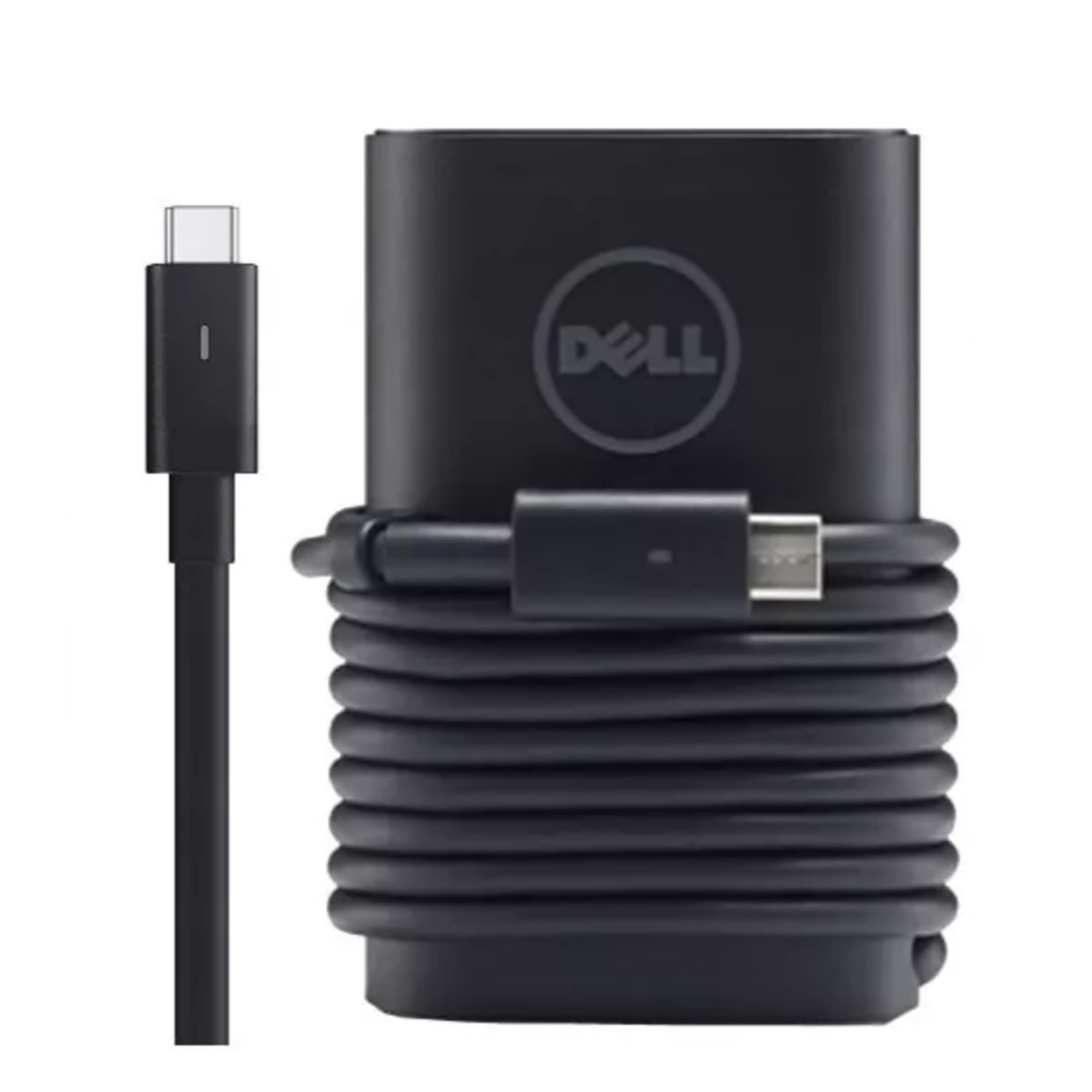 Dell 65W USB-C Power Adapter for XPS, Latitude, Precision, Vostro Laptops - Model WMDHR 2WDR5 2YK0F JYJNW M1WCF HA65NM190 DA65NM190 LA65NM170 - Fast Charging Laptop Adapter for Home, Office & Travel