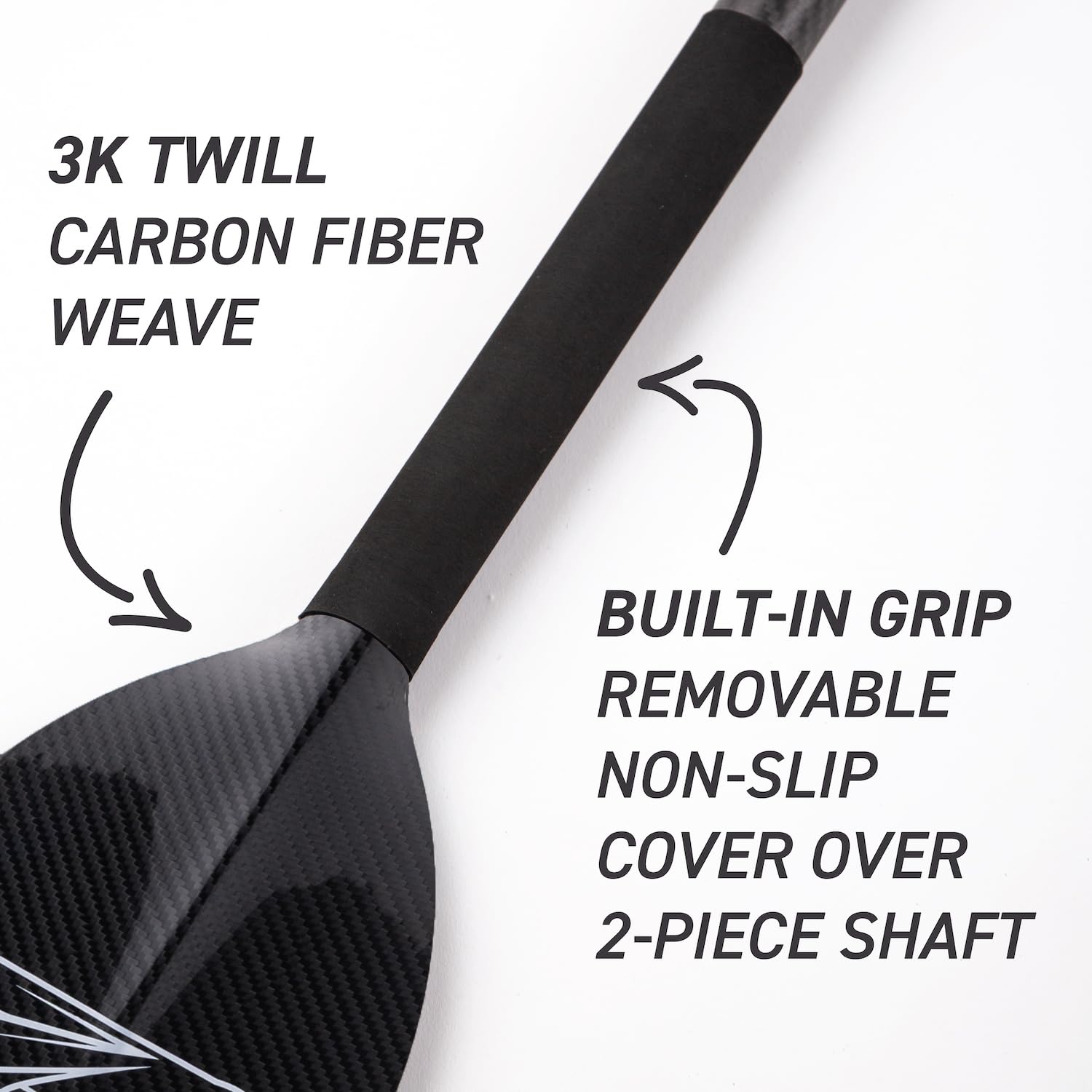 Premium Carbon Fiber Dragon Boat Paddle - IDBF Approved Adjustable Paddle for Racing & Training - Black Glossy Finish - Perfect for Competitive Dragon Boating, Team Practice & Water Sports Enthusiasts