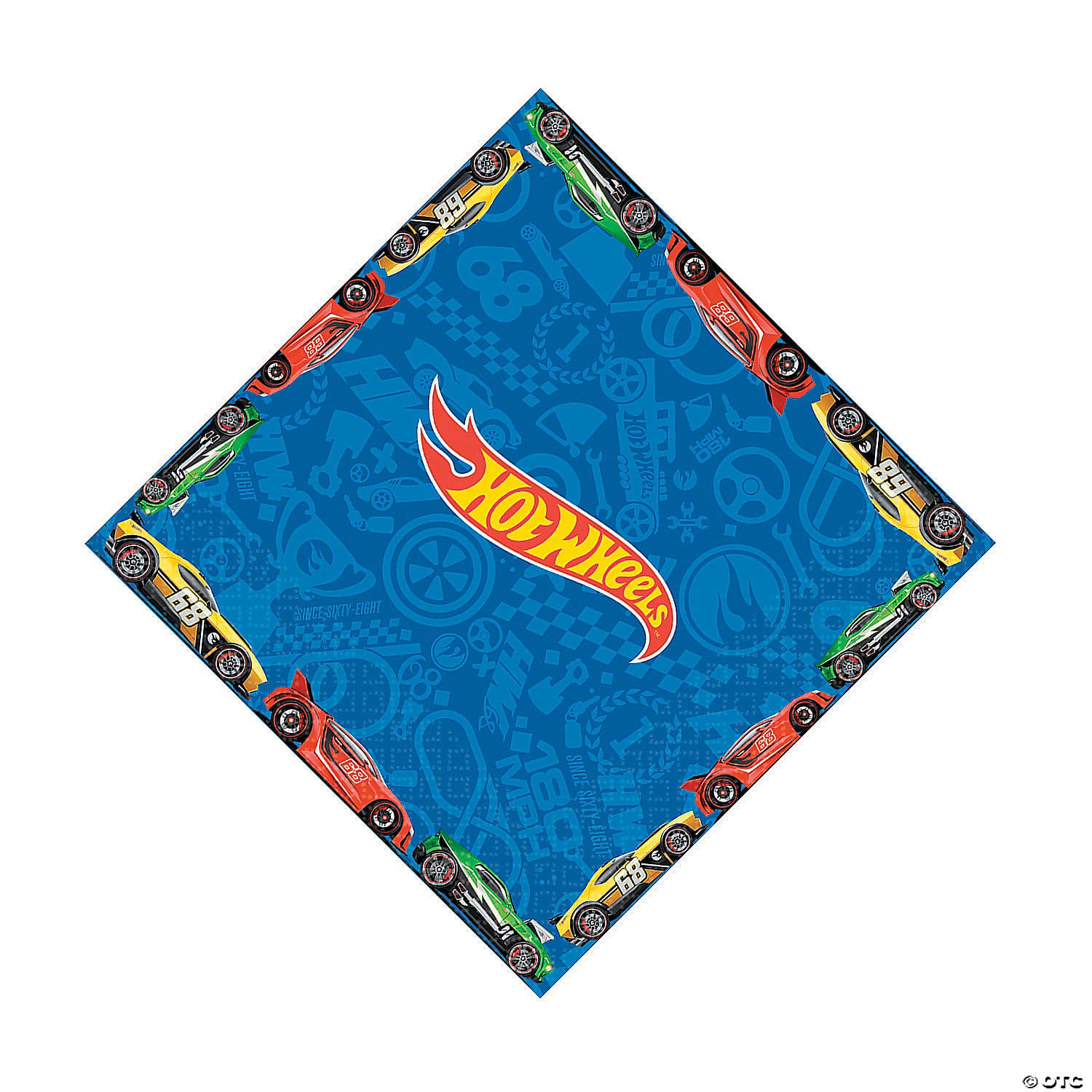 Hot Wheels Colorful Paper Luncheon Napkins Set - 20 Count, Party Supplies for Kids Birthday, Themed Decorations & Dinner Tableware