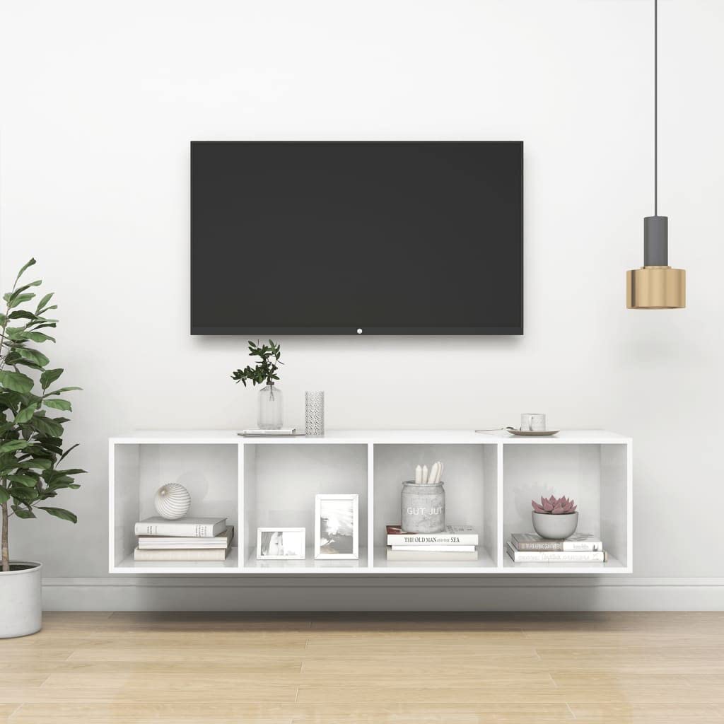 Modern TV Stand Entertainment Center - 56.1