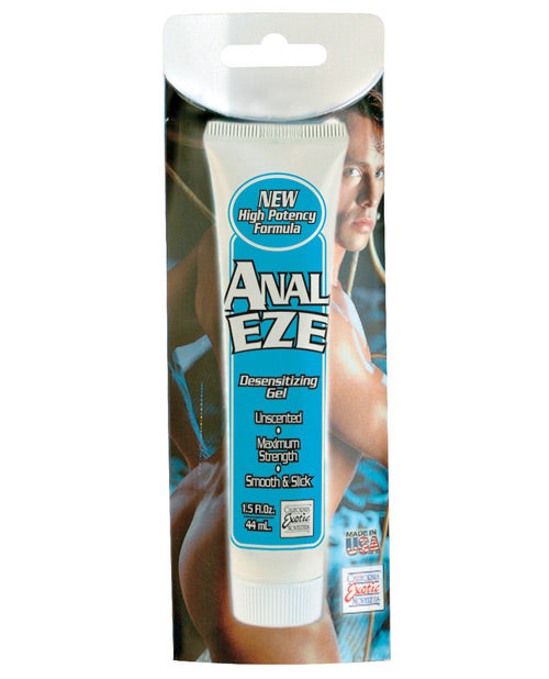 Anal Eze Anorectal Gel for Hemorrhoid & Discomfort Relief - 1.5oz Medicated Cooling Gel - Fast Pain Relief for Piles, Itching & Swelling - Perfect for Postpartum Recovery & Daily Comfort
