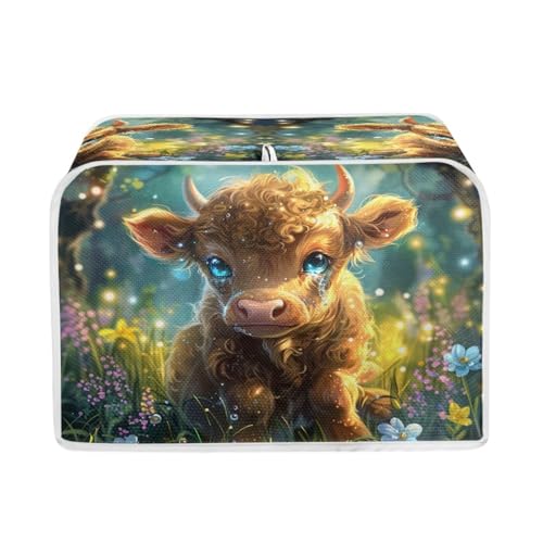 Highland Cattle-Green