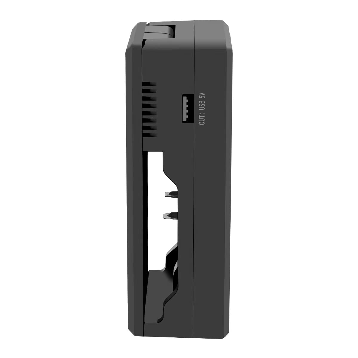 18650 Solar Lithium Battery Charger - USB Rechargeable, Waterproof, for Outdoor Camping, Hiking, Emergency Power Supply