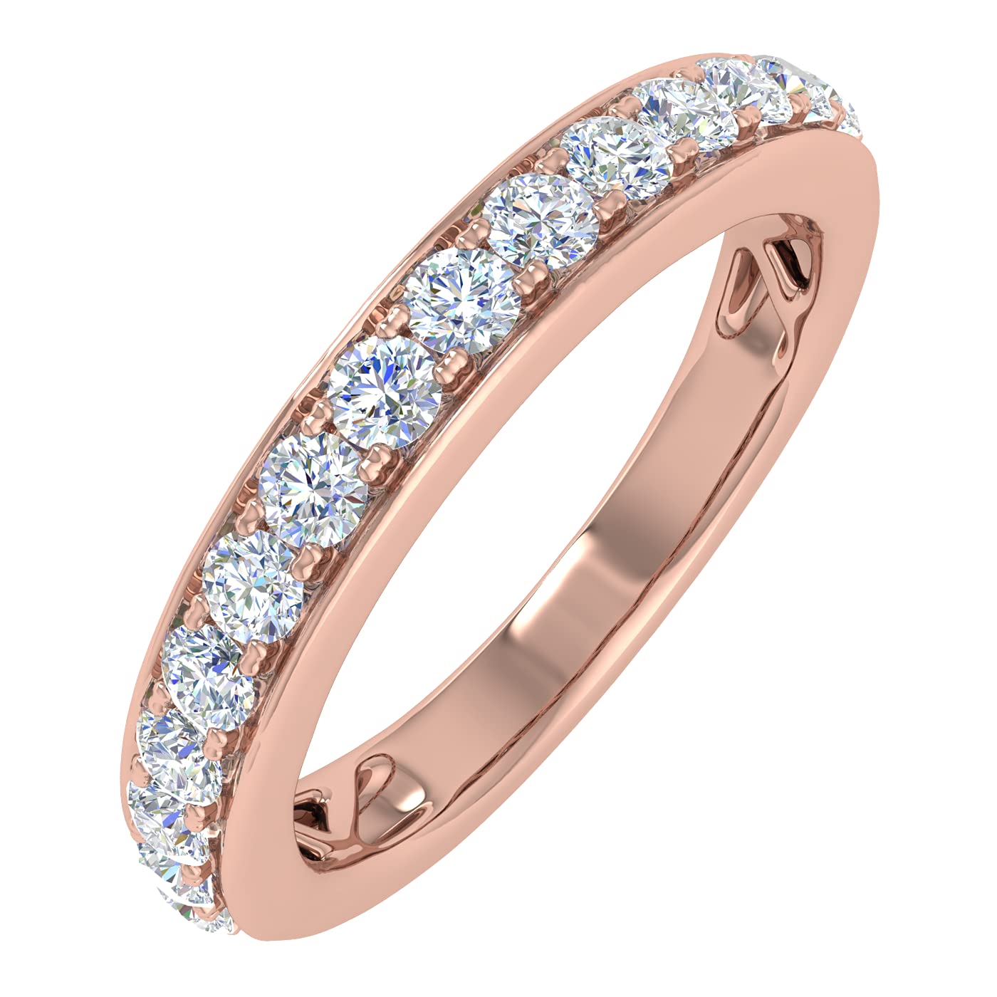 1/4 Carat Diamond Wedding Band Ring in 10K Gold - Elegant Bridal Jewelry for Women, Anniversary & Engagement Rings - Perfect for Weddings, Proposals & Special Occasions