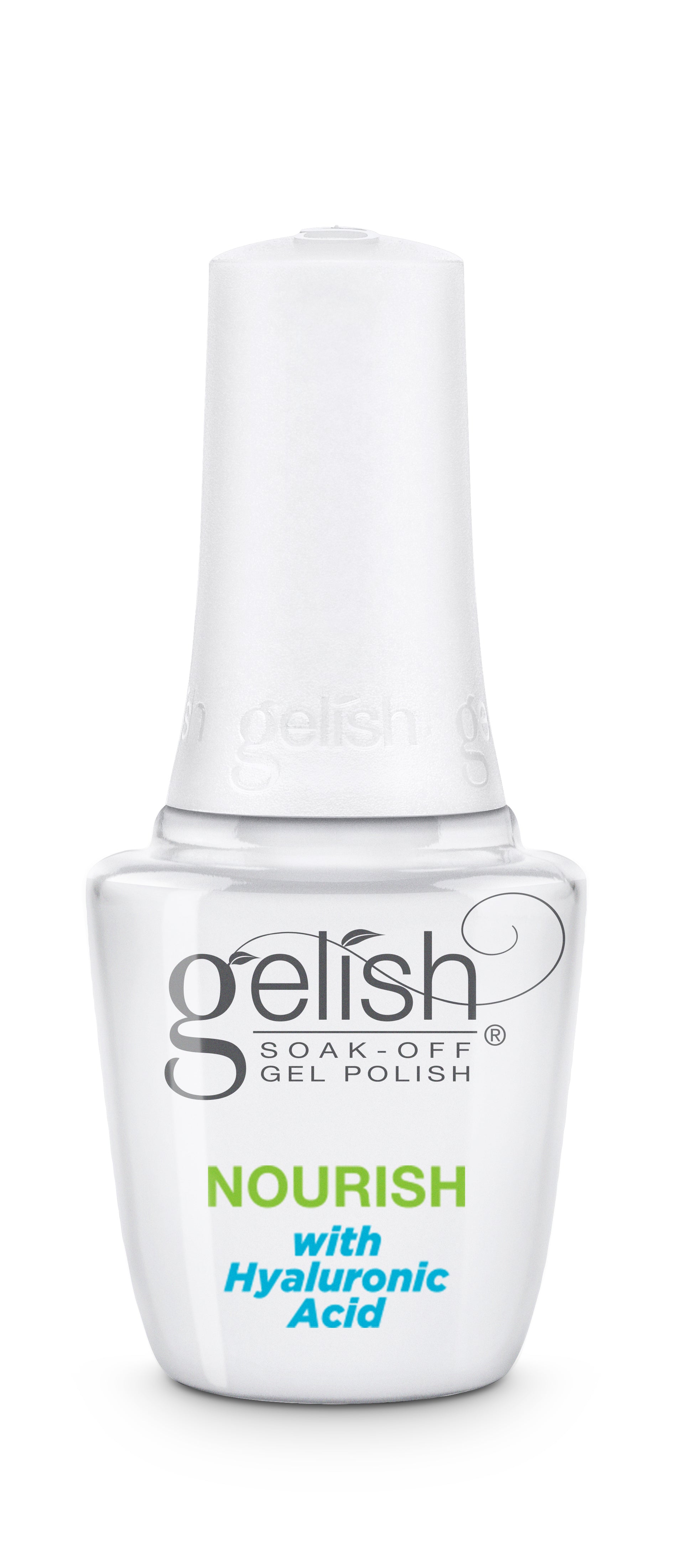 Gelish Nourishing Cuticle Oil with Hyaluronic Acid - 0.5 fl oz - Hydrates & Repairs Dry, Damaged Nails - Perfect for Manicures & At-Home Nail Care