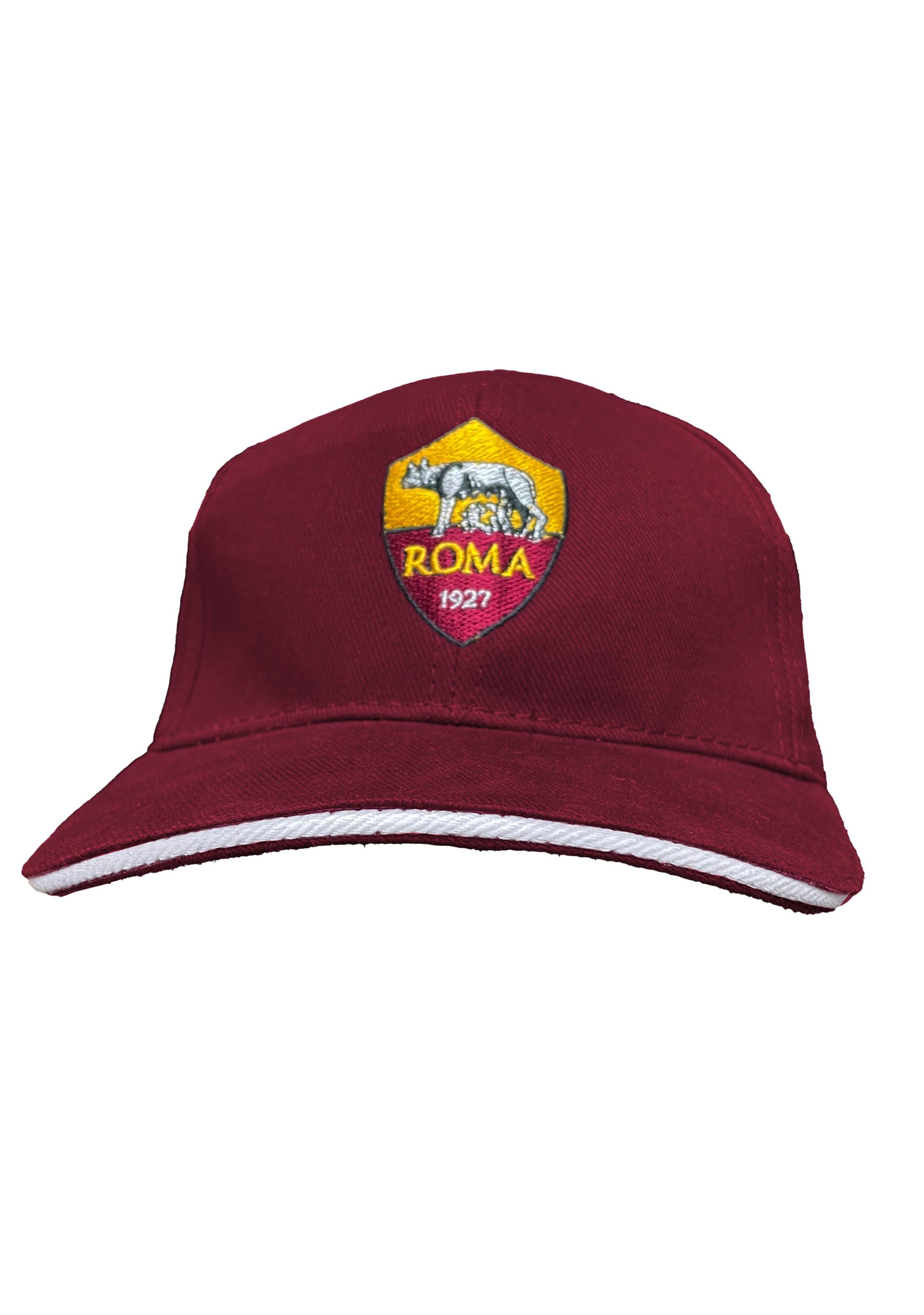 AS Roma Perth Tour Cap - Official Football Fan Hat for Men & Women - Adjustable Snapback for Sports & Outdoor Activities