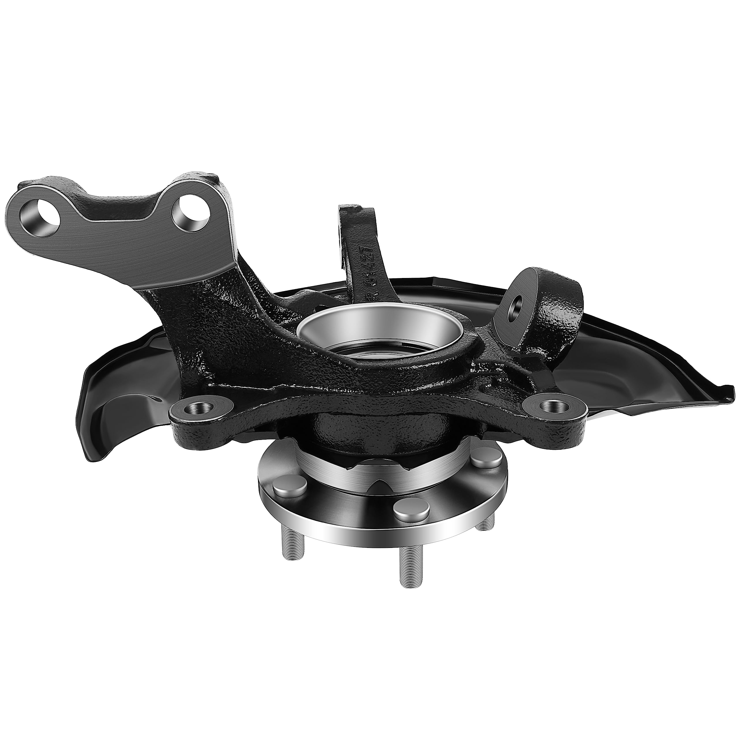 OCPTY Wheel Hub Bearing Steering Knuckle Assembly - Front Passenger (Right) Side - Compatible with 2004-2006 Toyota Sienna 3.3L & 2007-2010 Toyota Sienna 3.5L (Part# 698-428) - Perfect for Smooth Ride, Wheel Alignment & Suspension Repair