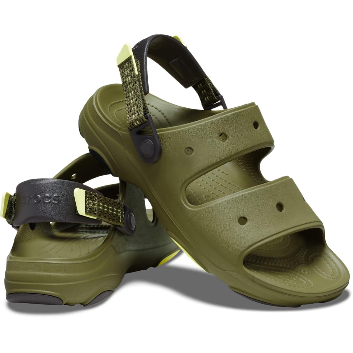 Crocs Unisex-Adult Classic All Terrain Sandals | Comfortable Waterproof Outdoor Sandals for Men & Women | Perfect for Beach, Pool, Hiking & Travel