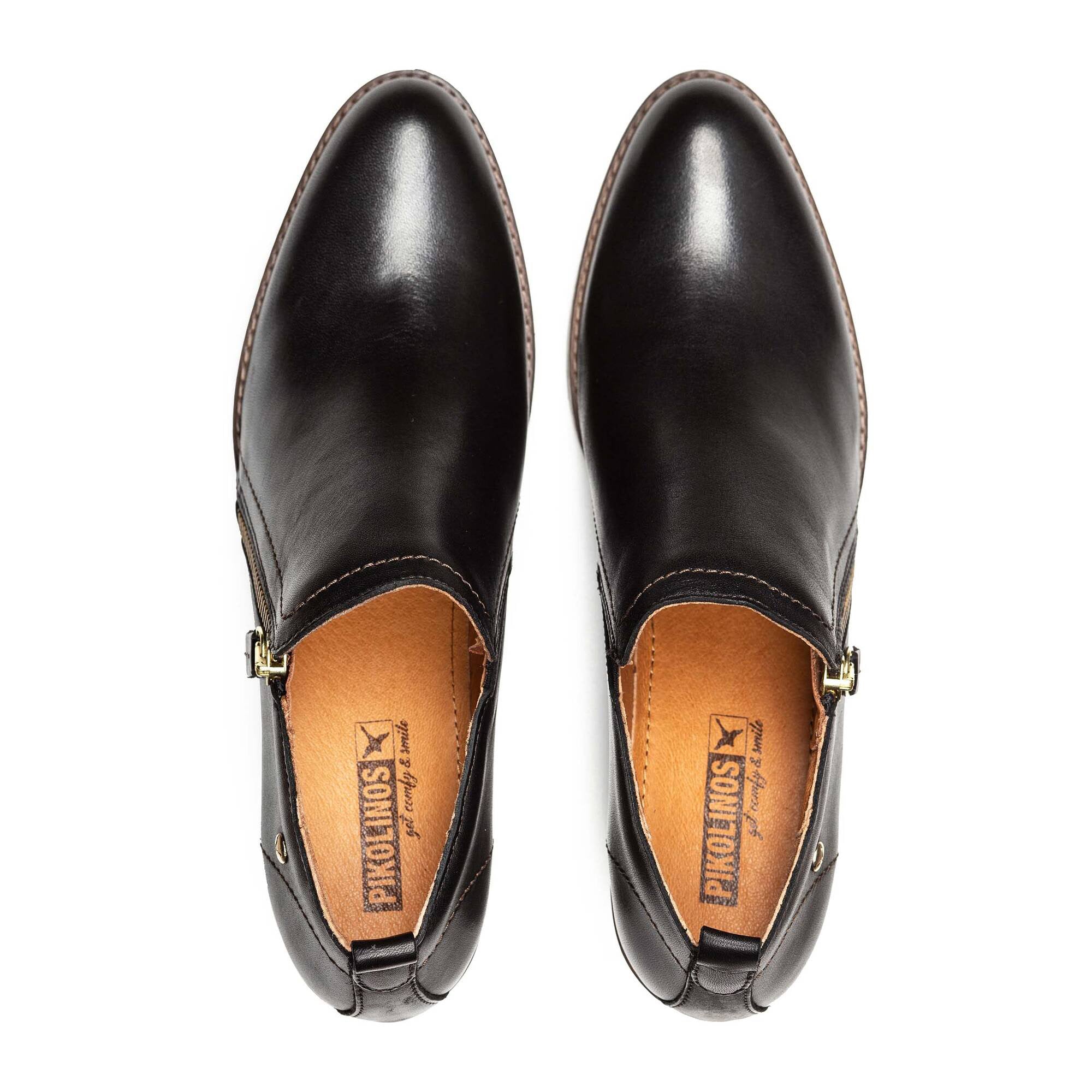 Pikolinos Llanes Women's Comfortable Leather Loafers - Stylish Slip-On Shoes for Casual Wear, Office & Travel