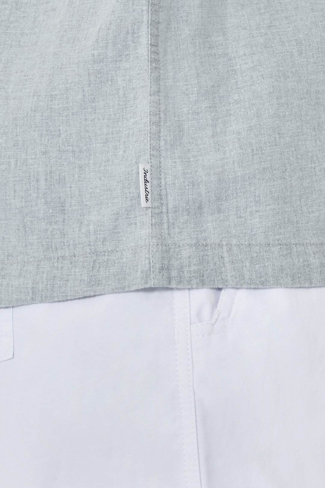 Adra Short Sleeve Linen Shirt for Men - Lightweight Washed Blue Casual Button Down Shirt - Perfect for Summer, Beach, and Outdoor Activities