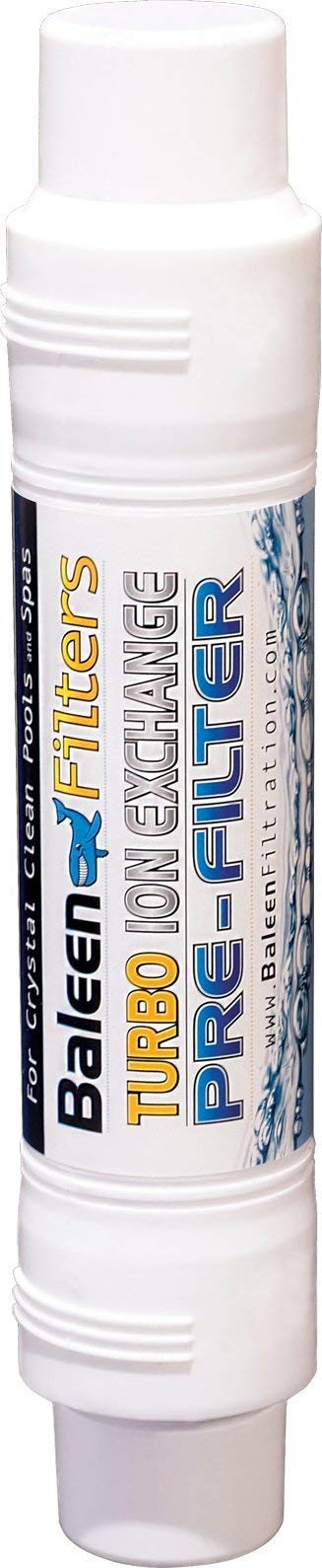Baleen Filters Turbo Ion Exchange Pool and Spa Pre-Filter AK-ION-PF - Ideal for Crystal Clear Water in Pools and Spas