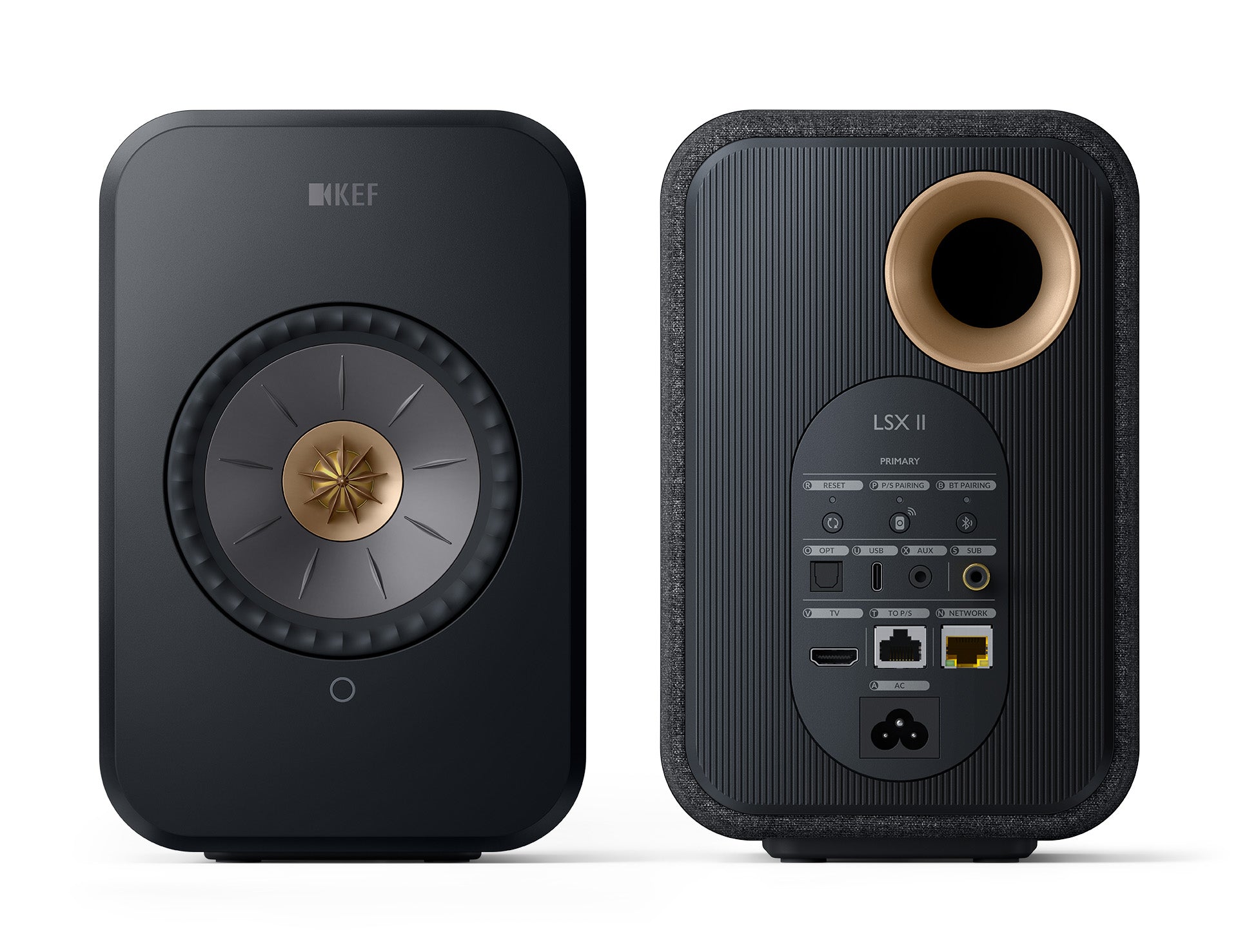 KEF LSX II Wireless Hi-Fi Bookshelf Speakers - Premium Sound for Home Audio, Streaming & Gaming - Perfect for Living Rooms, Studios & Offices
