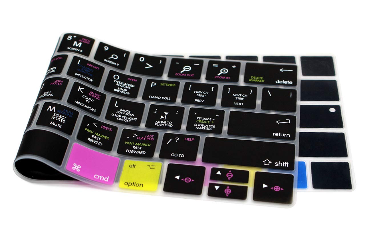 Premium Avid Media Composer Shortcuts Keyboard Cover for MacBook Pro 16