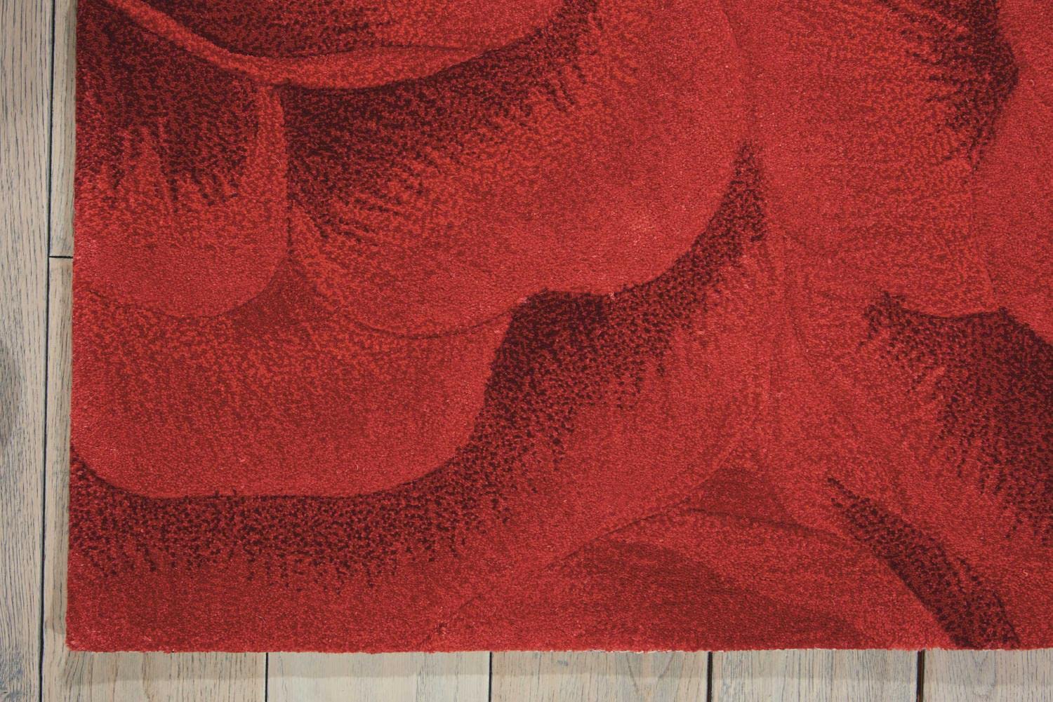 Nourison Moda Floral Crimson 5'6