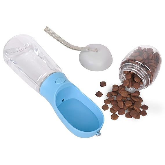 **Brelvik Large Leak-Proof Dog Water Bottle - Portable Travel Water Dispenser for Dogs & Puppies - Ideal for Outdoor Walking, Hiking, Camping, and Travel Adventures**