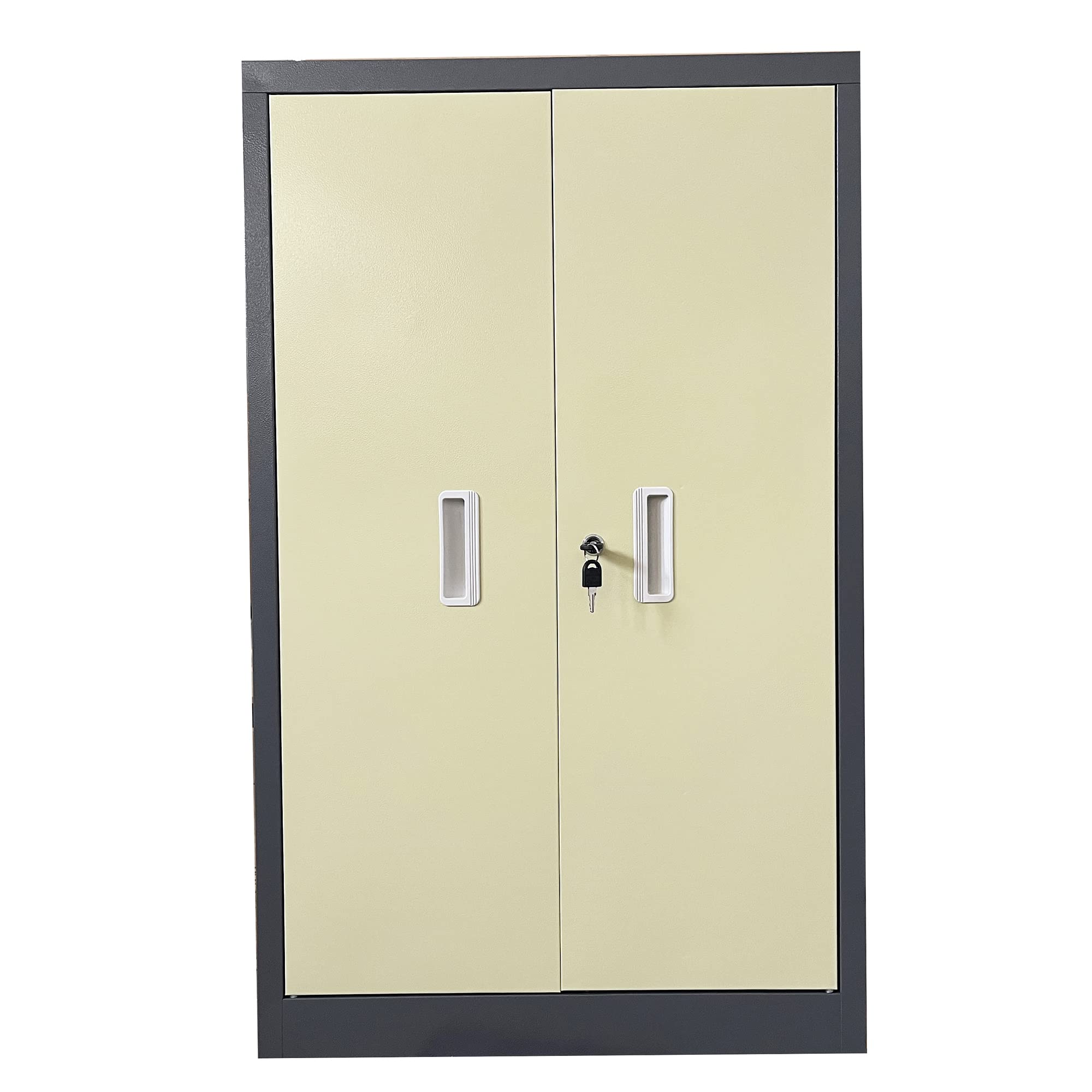 60-Drawer Steel Tool Storage Cabinet with Door - Organize Bolts, Nuts & Hardware Parts - Perfect for Workshop, Garage & Craft Room Organization