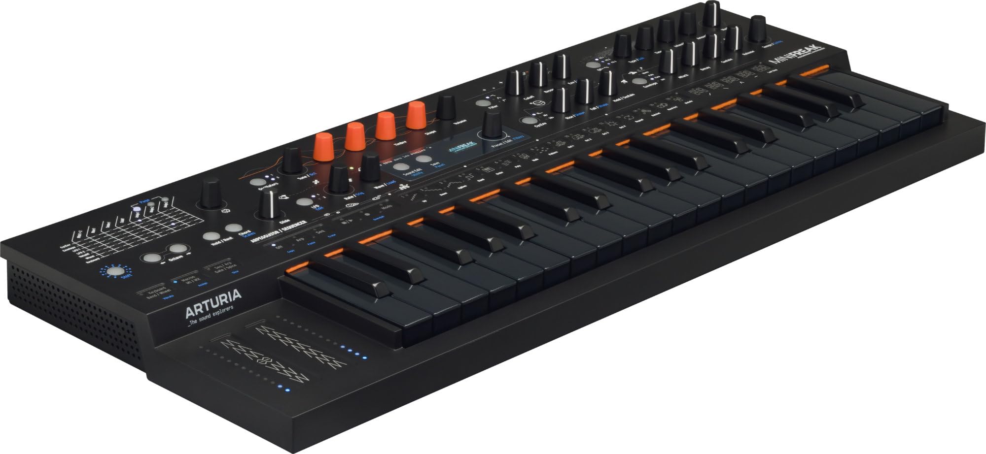 Arturia MiniFreak 37-Key Polyphonic 6-Voice Hybrid Synthesizer Keyboard - Professional Digital Analog Synth for Music Production, Live Performance & Studio Recording